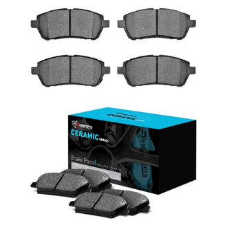 R1 Concepts® - Ceramic Front and Rear Brake Pad Set