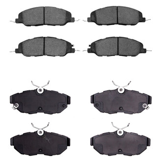 R1 Concepts® - Ceramic Front and Rear Brake Pad Set