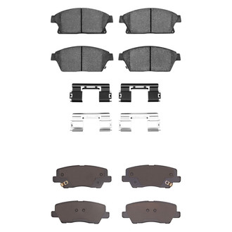R1 Concepts® - Ceramic Front and Rear Brake Pad Set