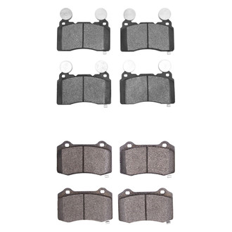 R1 Concepts® - Ceramic Front and Rear Brake Pad Set