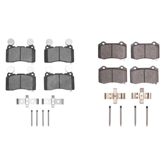 R1 Concepts® - Ceramic Front and Rear Brake Pad Set
