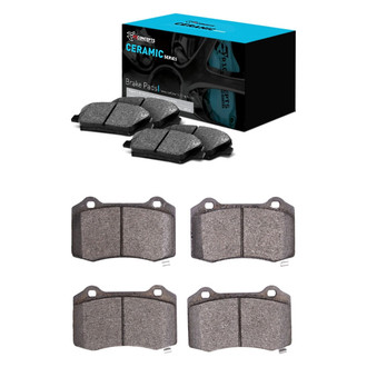 R1 Concepts® - Ceramic Front and Rear Brake Pad Set