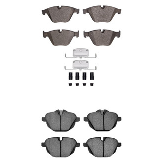 R1 Concepts® - Ceramic Front and Rear Brake Pad Set
