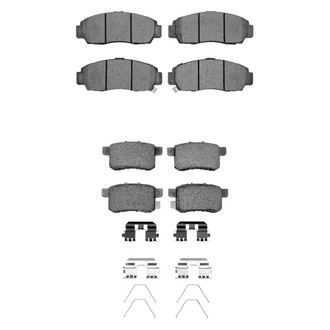 R1 Concepts® - Ceramic Front and Rear Brake Pad Set