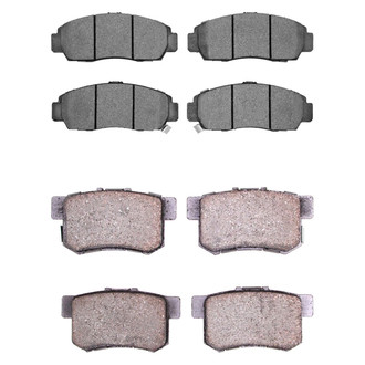 R1 Concepts® - Ceramic Front and Rear Brake Pad Set