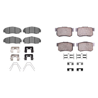 R1 Concepts® - Ceramic Front and Rear Brake Pad Set