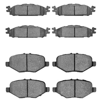 R1 Concepts® - Ceramic Front and Rear Brake Pad Set
