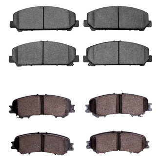 R1 Concepts® - Ceramic Front and Rear Brake Pad Set