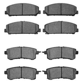 R1 Concepts® - Ceramic Front and Rear Brake Pad Set