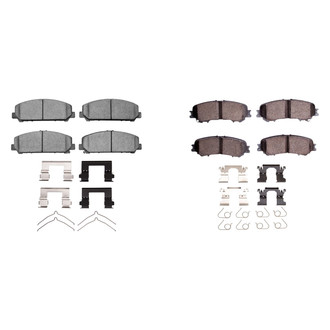 R1 Concepts® - Ceramic Front and Rear Brake Pad Set