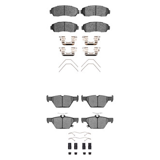 R1 Concepts® - Ceramic Front and Rear Brake Pad Set