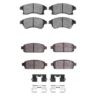 R1 Concepts® - Ceramic Front and Rear Brake Pad Set