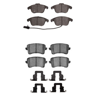 R1 Concepts® - Ceramic Front and Rear Brake Pad Set