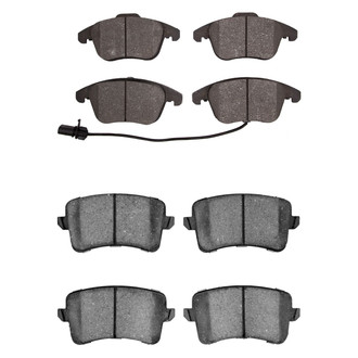R1 Concepts® - Ceramic Front and Rear Brake Pad Set