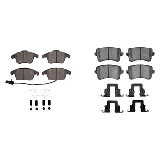 R1 Concepts® - Ceramic Front and Rear Brake Pad Set