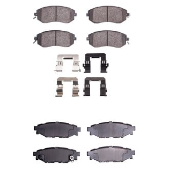 R1 Concepts® - Ceramic Front and Rear Brake Pad Set