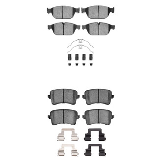 R1 Concepts® - Ceramic Front and Rear Brake Pad Set