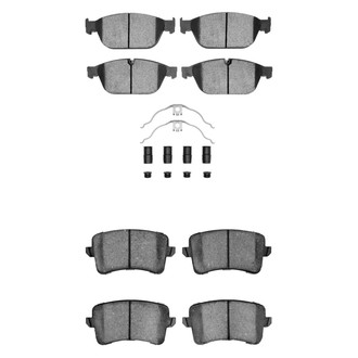 R1 Concepts® - Ceramic Front and Rear Brake Pad Set