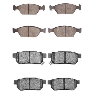 R1 Concepts® - Ceramic Front and Rear Brake Pad Set