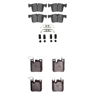 R1 Concepts® - Ceramic Front and Rear Brake Pad Set