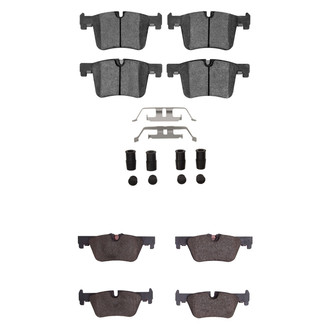 R1 Concepts® - Ceramic Front and Rear Brake Pad Set