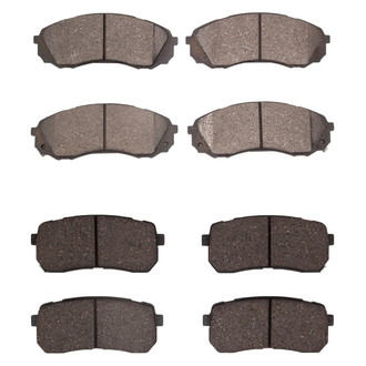 R1 Concepts® - Ceramic Front and Rear Brake Pad Set