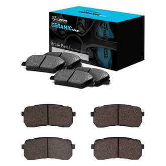 R1 Concepts® - Ceramic Front and Rear Brake Pad Set