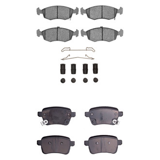 R1 Concepts® - Ceramic Front and Rear Brake Pad Set