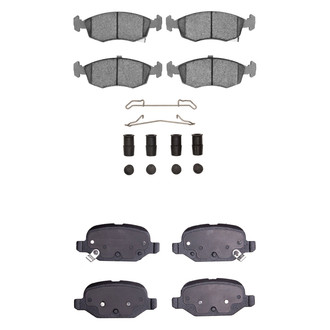 R1 Concepts® - Ceramic Front and Rear Brake Pad Set