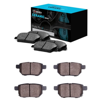 R1 Concepts® - Ceramic Front and Rear Brake Pad Set