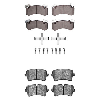 R1 Concepts® - Ceramic Front and Rear Brake Pad Set
