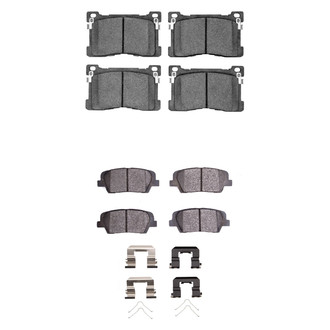 R1 Concepts® - Ceramic Front and Rear Brake Pad Set