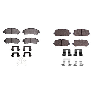 R1 Concepts® - Ceramic Front and Rear Brake Pad Set