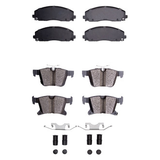 R1 Concepts® - Ceramic Front and Rear Brake Pad Set