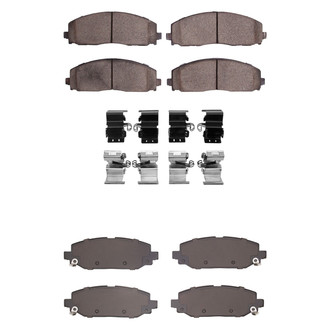R1 Concepts® - Ceramic Front and Rear Brake Pad Set
