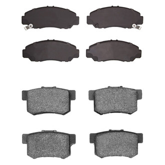 R1 Concepts® - Ceramic Front and Rear Brake Pad Set