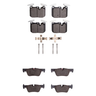 R1 Concepts® - Ceramic Front and Rear Brake Pad Set