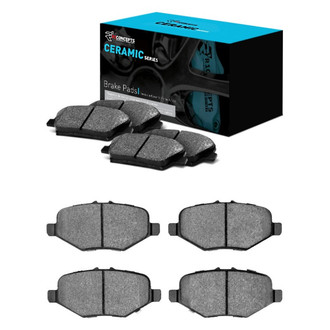 R1 Concepts® - Ceramic Front and Rear Brake Pad Set