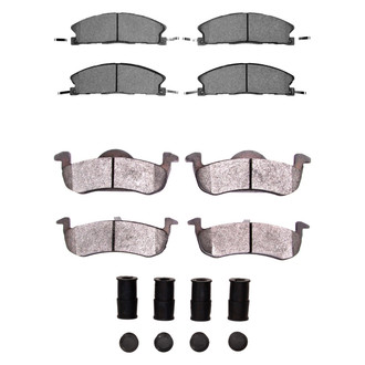 R1 Concepts® - Ceramic Front and Rear Brake Pad Set