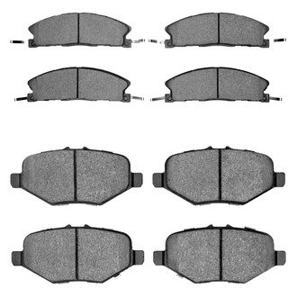 R1 Concepts® - Ceramic Front and Rear Brake Pad Set