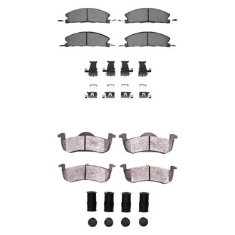 R1 Concepts® - Ceramic Front and Rear Brake Pad Set