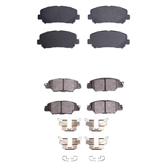 R1 Concepts® - Ceramic Front and Rear Brake Pad Set