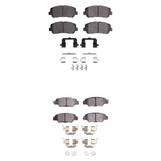 R1 Concepts® - Ceramic Front and Rear Brake Pad Set