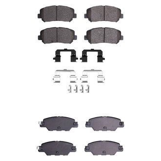 R1 Concepts® - Ceramic Front and Rear Brake Pad Set
