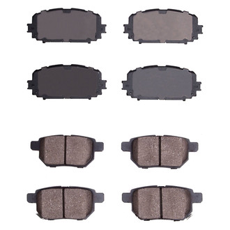 R1 Concepts® - Ceramic Front and Rear Brake Pad Set