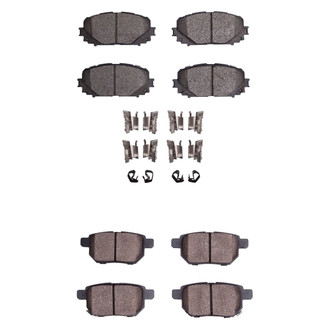 R1 Concepts® - Ceramic Front and Rear Brake Pad Set