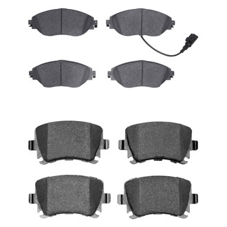 R1 Concepts® - Ceramic Front and Rear Brake Pad Set