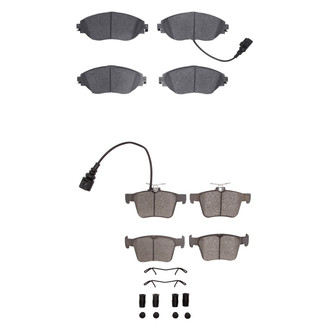 R1 Concepts® - Ceramic Front and Rear Brake Pad Set