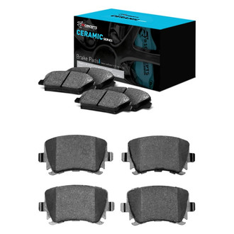 R1 Concepts® - Ceramic Front and Rear Brake Pad Set