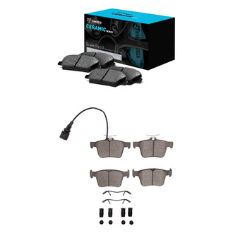 R1 Concepts® - Ceramic Front and Rear Brake Pad Set